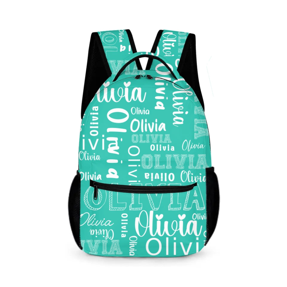 Personalized Custom Name Backpack - Gifts For Family